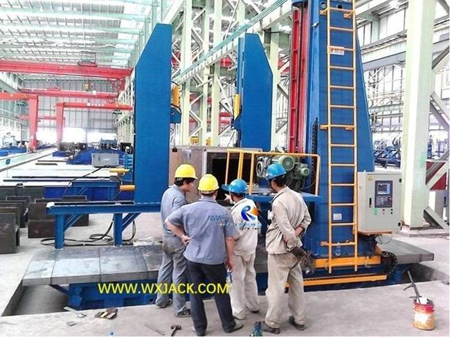 Fig1 CNC Pipe Steel Structure BOX H Beam End Face Milling Machine 31 Fig1 CNC Pipe Steel Structure BOX H Beam End Face Milling Machine 31