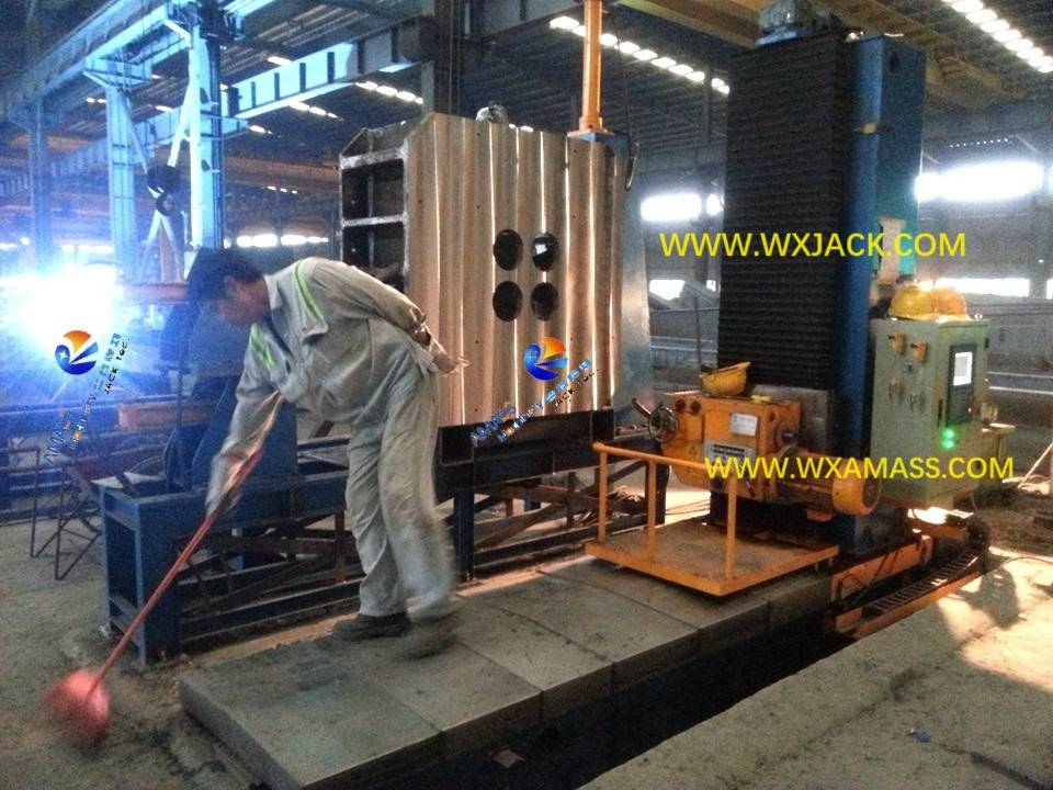 2 Steel Structure BOX I H Beam Pipe CNC End Face Milling Machine 66- 20130803_081955