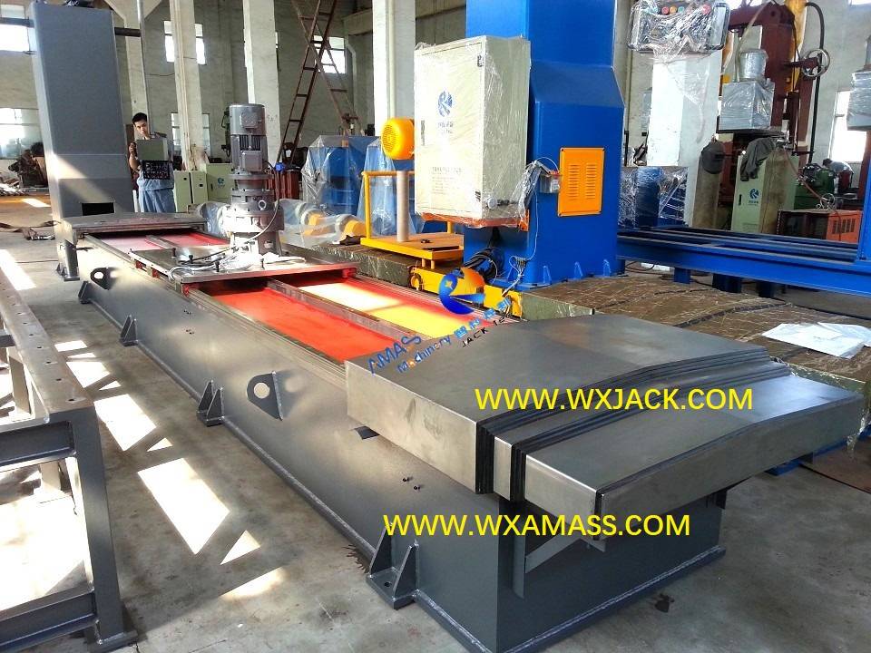 CNC Control Pipe Beam End Face Milling Machine