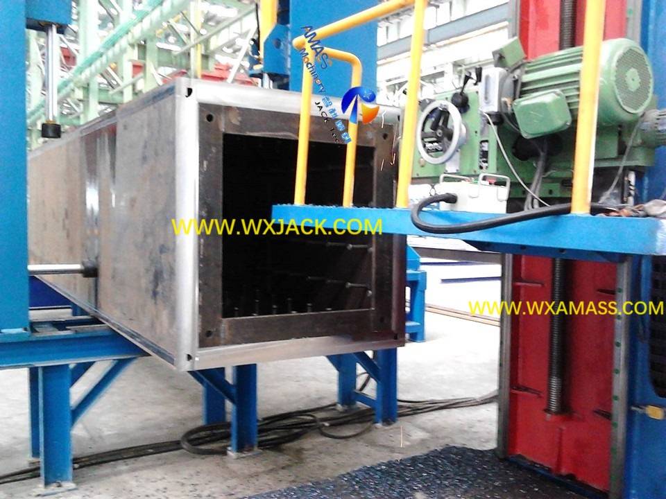 4 Steel Structure BOX I Pipe H Beam End Face Milling Machine 6