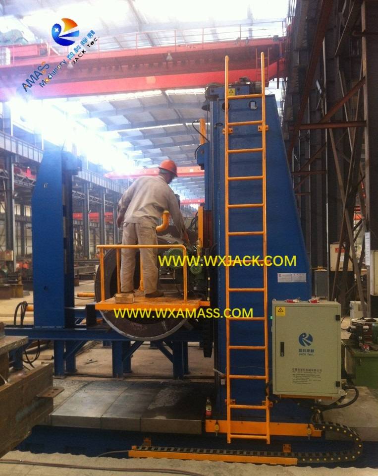 1 Steel Structure BOX Pipe I H Beam End Face Milling Machine 5