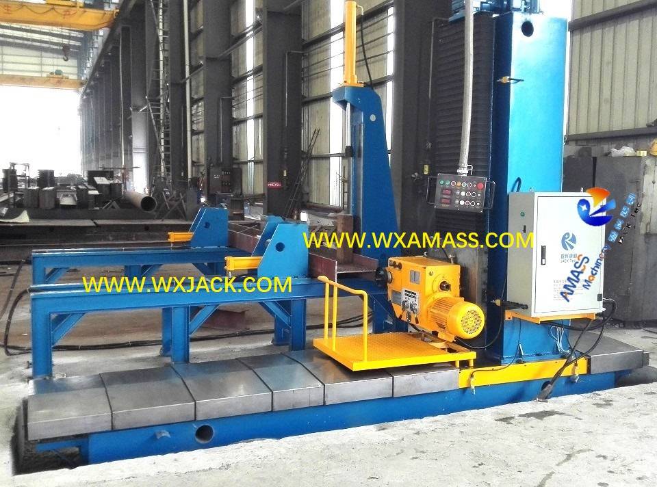 1- Steel Structure BOX Pipe I H Beam End Face Milling Machine