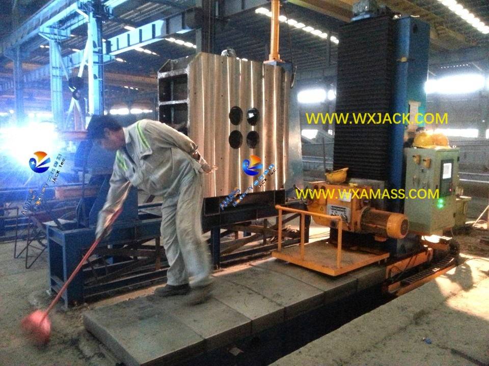 8 Steel Structure BOX I Pipe CNC H Beam End Face Milling Machine 66- 20130803_081955
