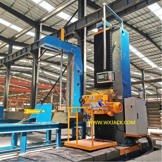 3 Steel Structure BOX H Beam Pipe CNC End Face Milling Machine 161