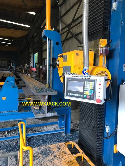 11 Steel Structure BOX H Beam CNC End Face Milling Machine 145