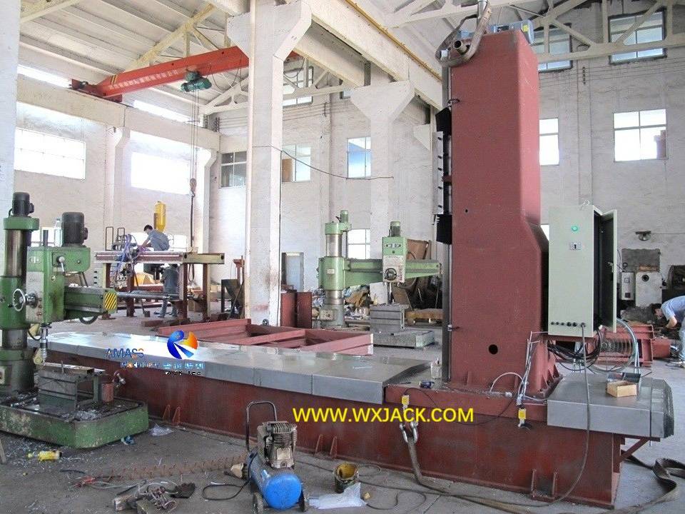 5 Steel Structure Pipe BOX I H Beam End Face Milling Machine 116 IMG_9705