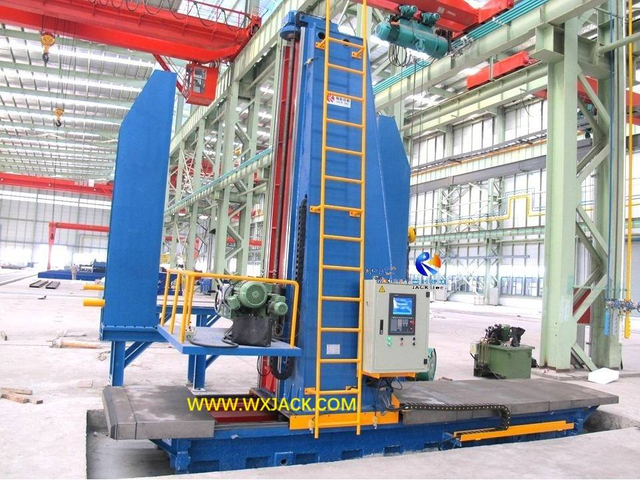 6 Steel Structure BOX H Beam Pipe CNC End Face Milling Machine 36