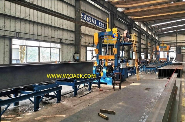 7 3 in 1 H Beam Fabrication Welding Machine 26