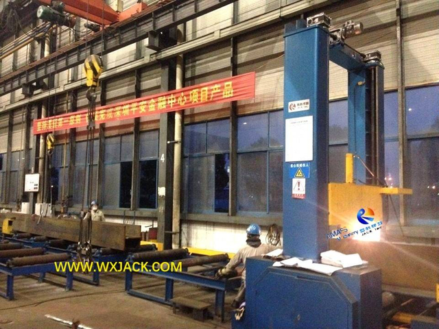 5 H Beam Assembly Machine 25