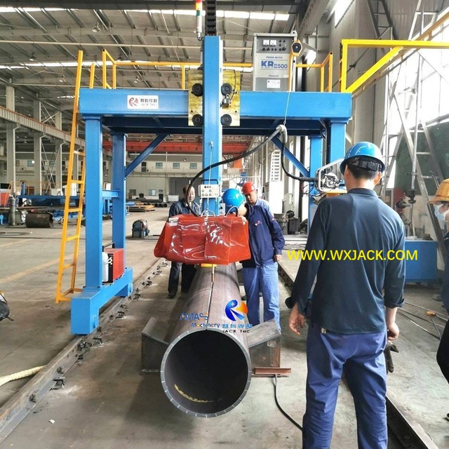 2 Pipe Longitudinal Back Welding Machine 3