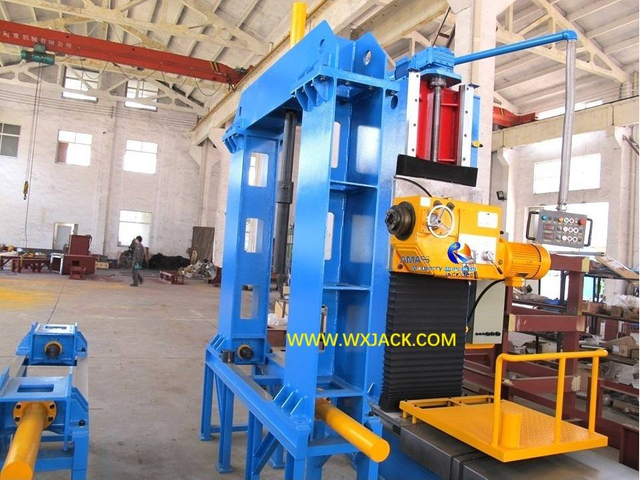 1 Steel Structure BOX H Beam End Face Milling Machine 118 IMG_8479