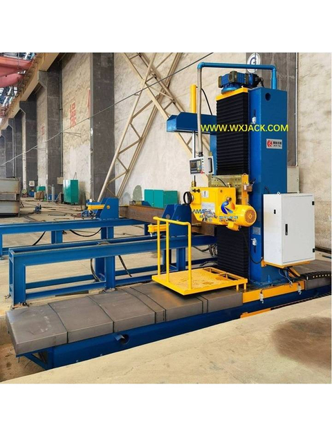 7 Steel Structure BOX H Beam CNC End Face Milling Machine 73