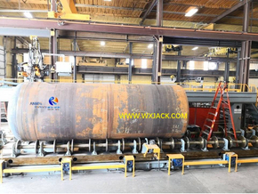 2018年， 大型数控相贯线切割机