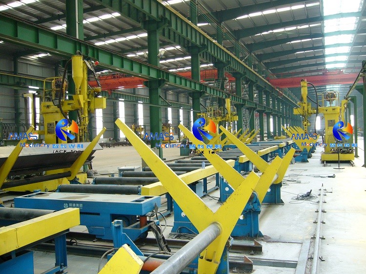 LHC立柱式优质H型钢埋弧焊机