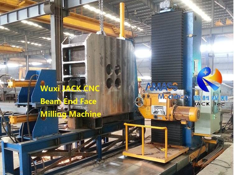 CNC控制梁端面部研磨机