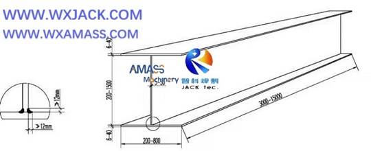 Fig2 3 in 1 H Beam Welding Machine 182