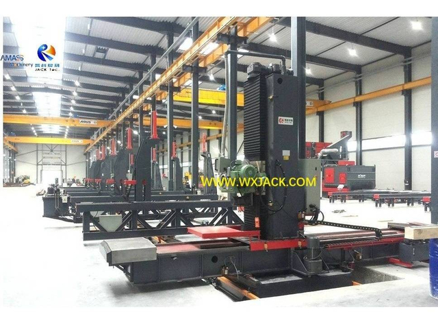 10 Steel Structure H Beam CNC End Face Milling Machine 114