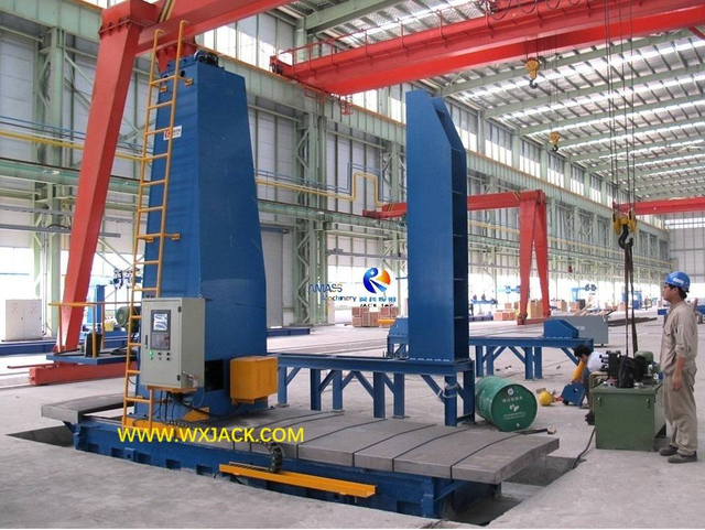 3 Steel Structure BOX H Beam Pipe CNC End Face Milling Machine 38