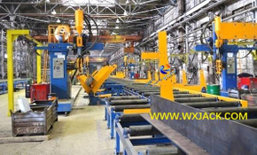 2012年，重型H型钢自动生产线