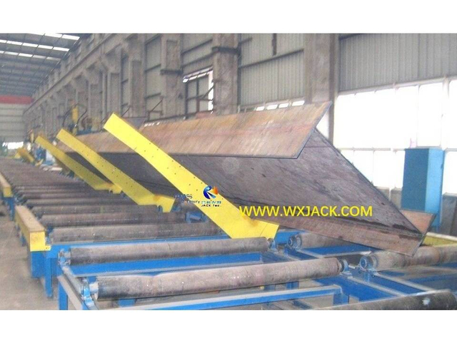 5 Movable Hydraulic H Beam 180&deg; Turnover Machine 3 8