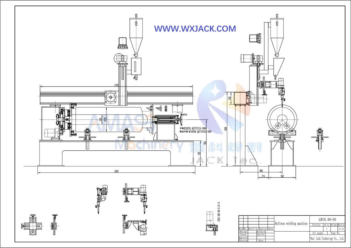 Pipe Flange Longitudinal and Circumferential Seam Welding Machine 13