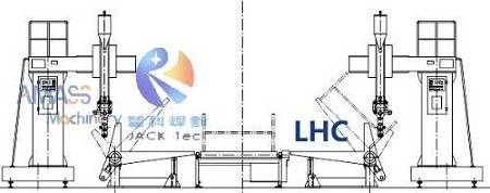 图1 LHC H光束焊接机素描