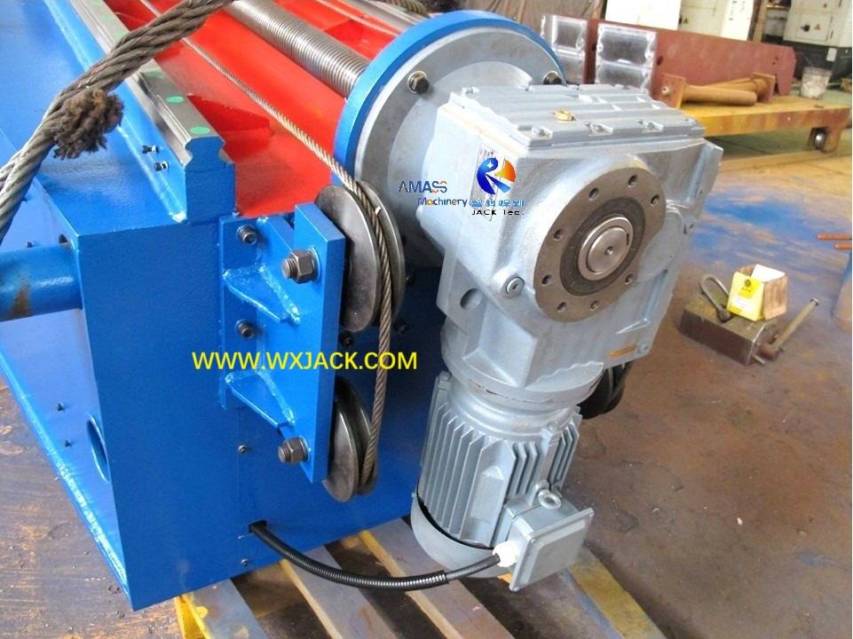 7 Steel Structure Pipe BOX I H Beam End Face Milling Machine 71 IMG_8301