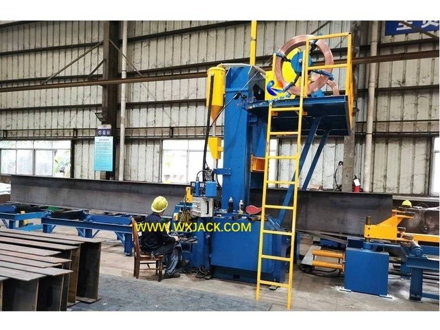 7 H Beam Welding 3 in 1 Machine 43