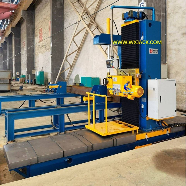 6 CNC Pipe Steel Structure BOX H Beam End Face Milling Machine 73