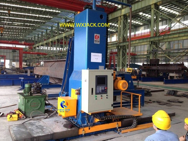 4 CNC Pipe Steel Structure BOX H Beam End Face Milling Machine 21