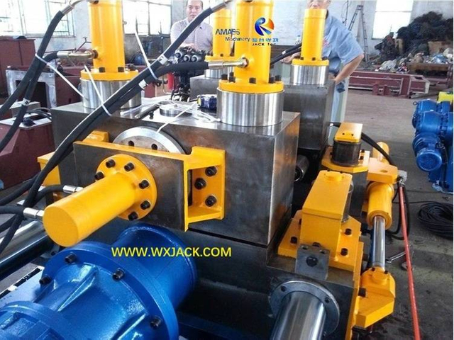 2 I H Beam Flange and Plate Edge Rounding Machine 2 20130731_142850