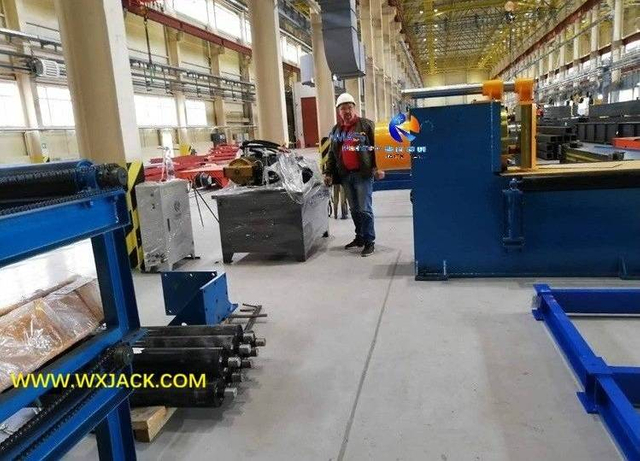 2 Steel Structure BOX H Beam Horizontal Press Straightening Machine 22