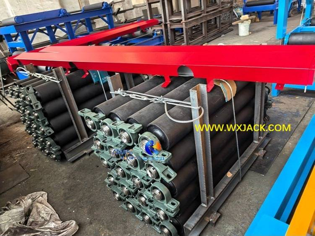 4 BOX H Beam Lengthways Straightening Machine 48