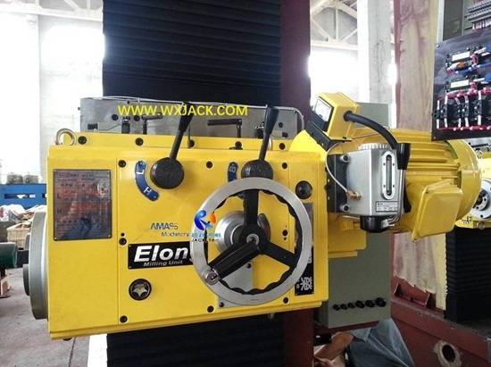 Fig3 Steel Structure BOX H Beam End Face Milling Machine 2