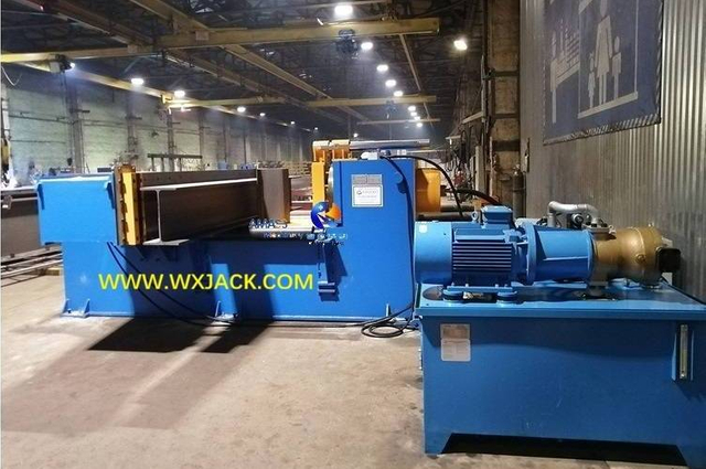 14 Steel BOX H Beam Horizontal Press Straightening Machine 7