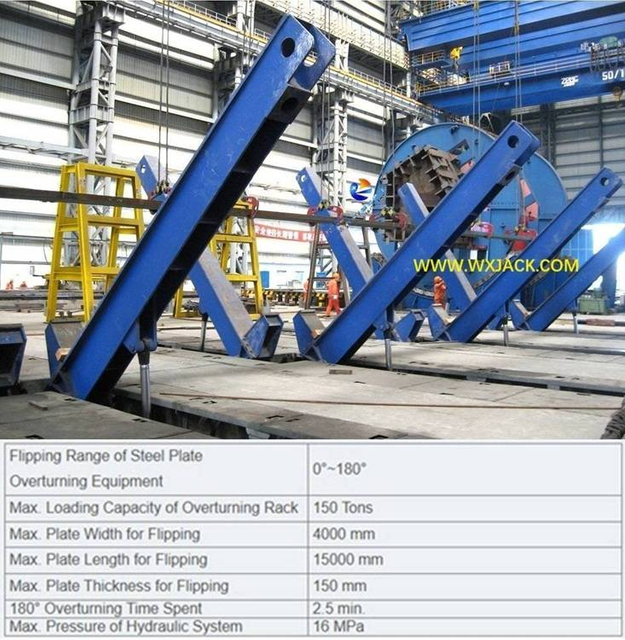 4 Steel Plate Flipping Rack Machine 1