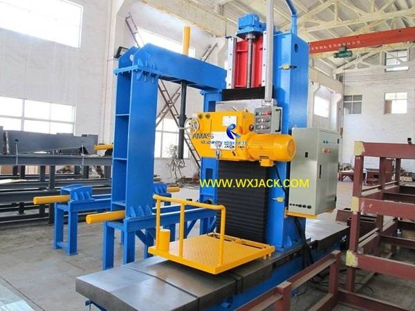Fig9 Steel Structure BOX H Beam End Face Milling Machine 119 IMG_8481