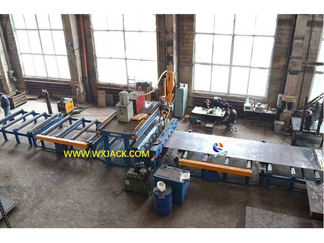 9 Steel Plate Butt Joint Welding Machine 4