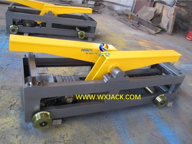 5 Motorized moving Hydraulic drive 180&deg; H Beam Overturning Equipment 4 IMG_4995