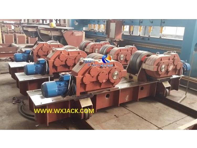 5 Bolt Adjust Welding Rotator of Hydraulic drive lift Roller Bed 5 20141110102649
