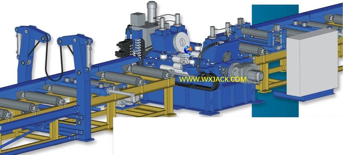 Fig8 H Beam Flange Edge Rounding Machine 7