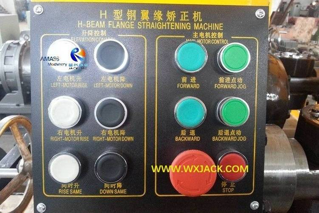 2 H Beam Flange Straightening Machine 20
