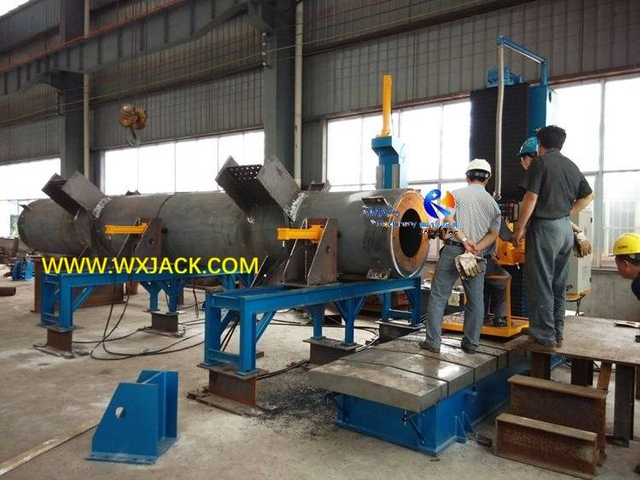 3 Steel Structure BOX H Beam Pipe End Face Milling Machine 59
