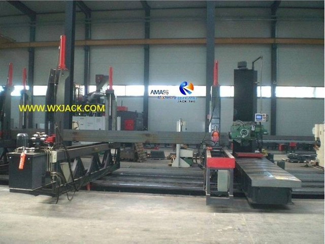 9 Steel Structure H Beam CNC End Face Milling Machine 135