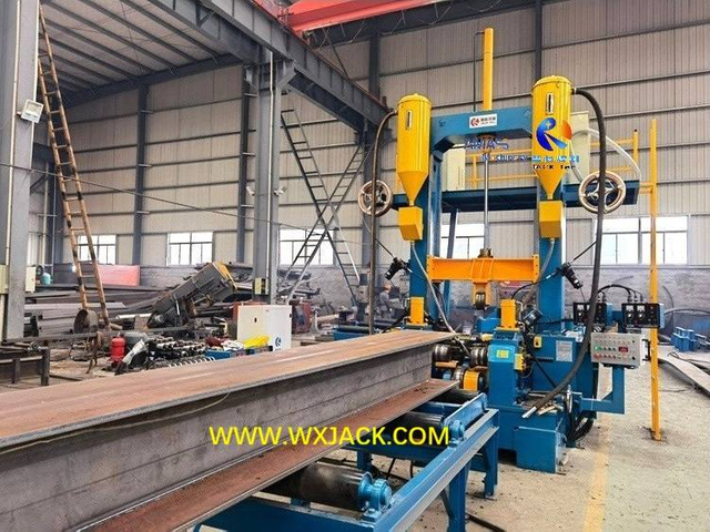 6 3 in 1 H Beam Assembly Welder Straightening Integral Machine 37