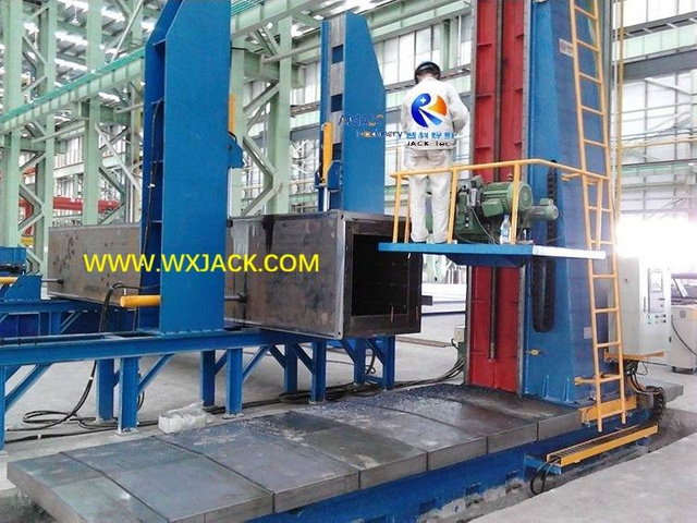 3 CNC Steel Structure BOX Beam End Face Milling Machine 12