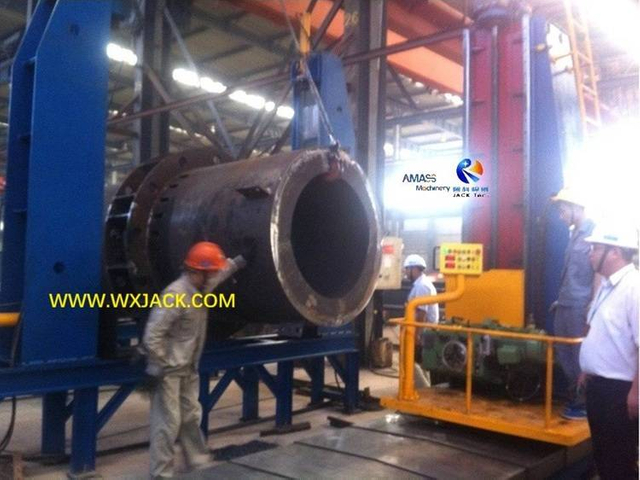 3 Steel Structure BOX H Beam End Face Milling Machine 93 IMG_0398