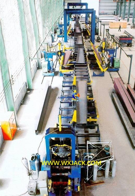 1 Automatic Welding H Beam Production Line 9