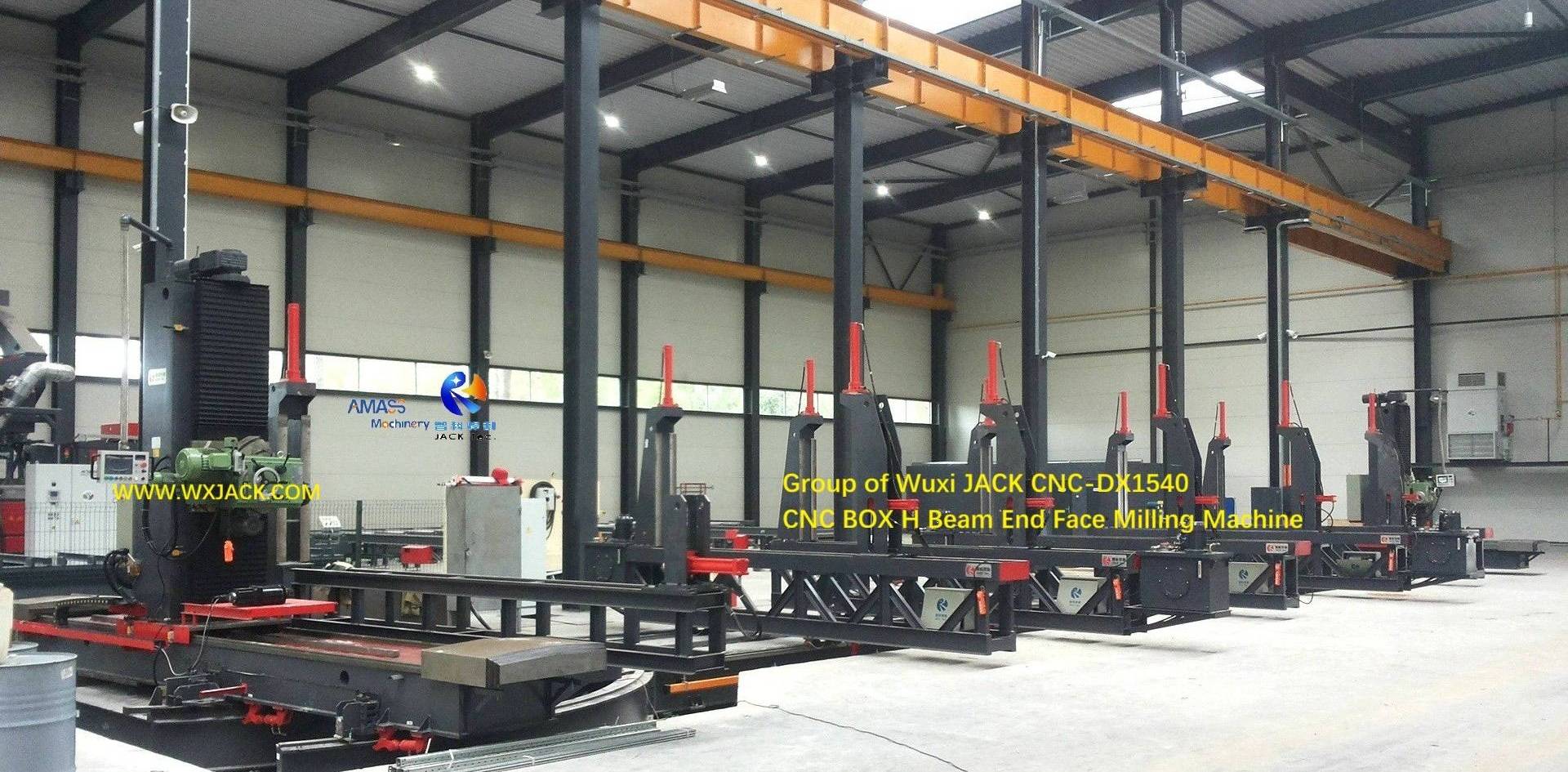 CNC Pipe BOX H Beam End Face Milling Machine 116