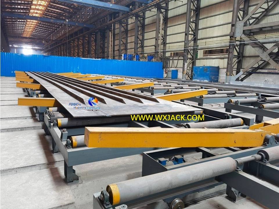 Stiffened Plate Straightening Machine